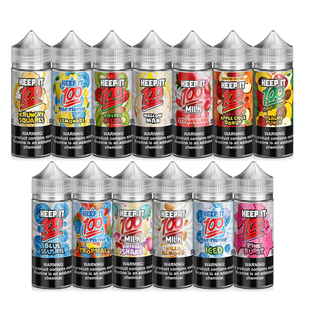 Keep It 100 Flavors 100ML Vape Juice、mySite、zt4zffjzw