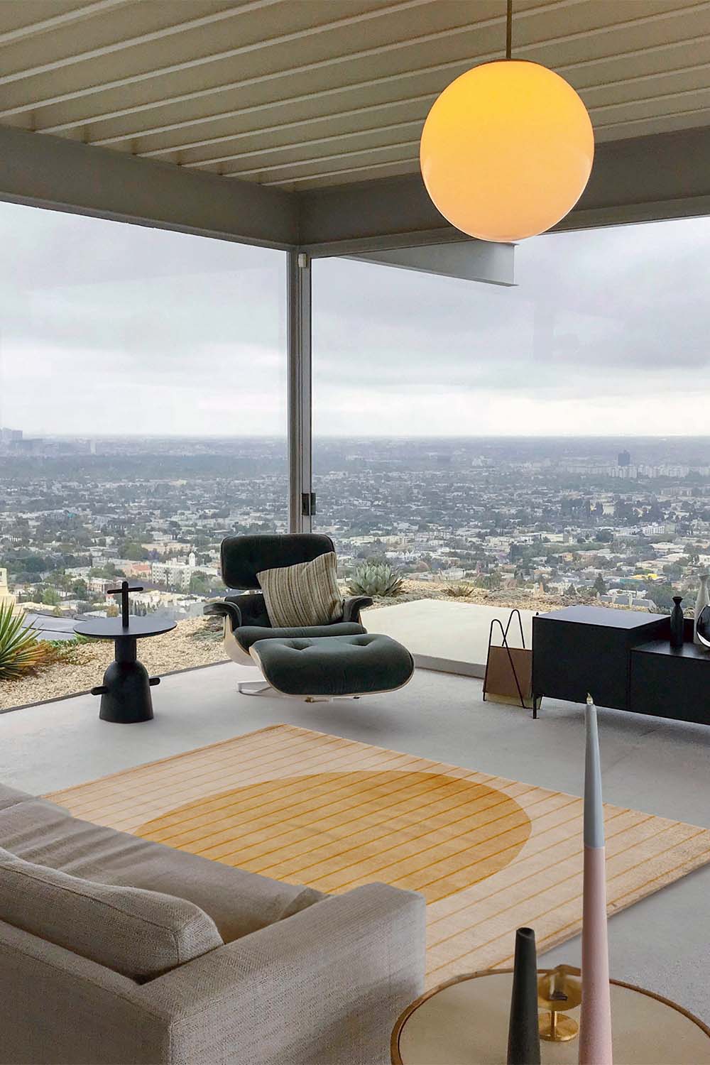 Golden Geometry Hand Tufted New Zealand Wool Rug、mySite、gigharbornorthrealestate