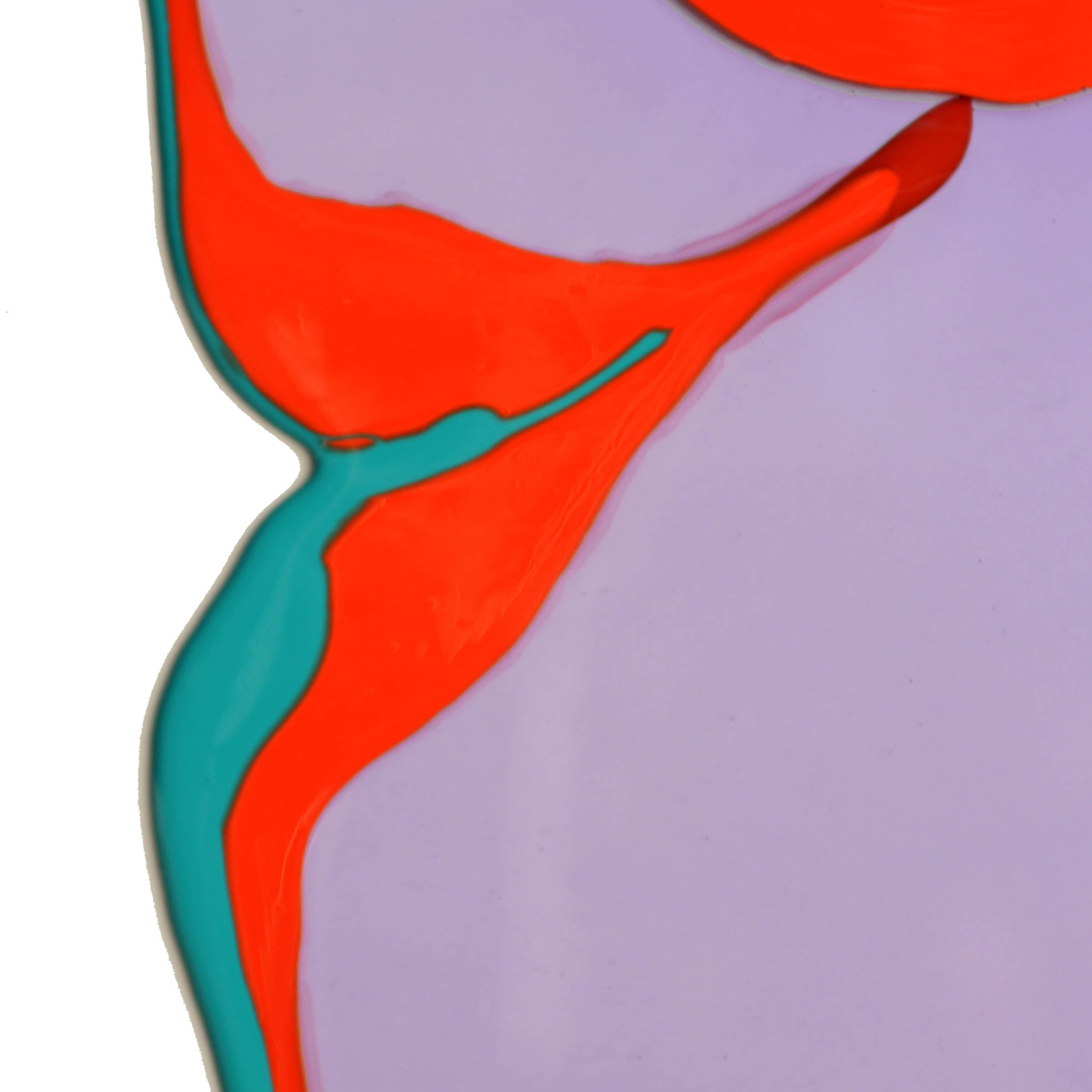 Resin Mirror LOOK AT ME Purple by Gaetano Pesce for Fish Design、mySite、neckold