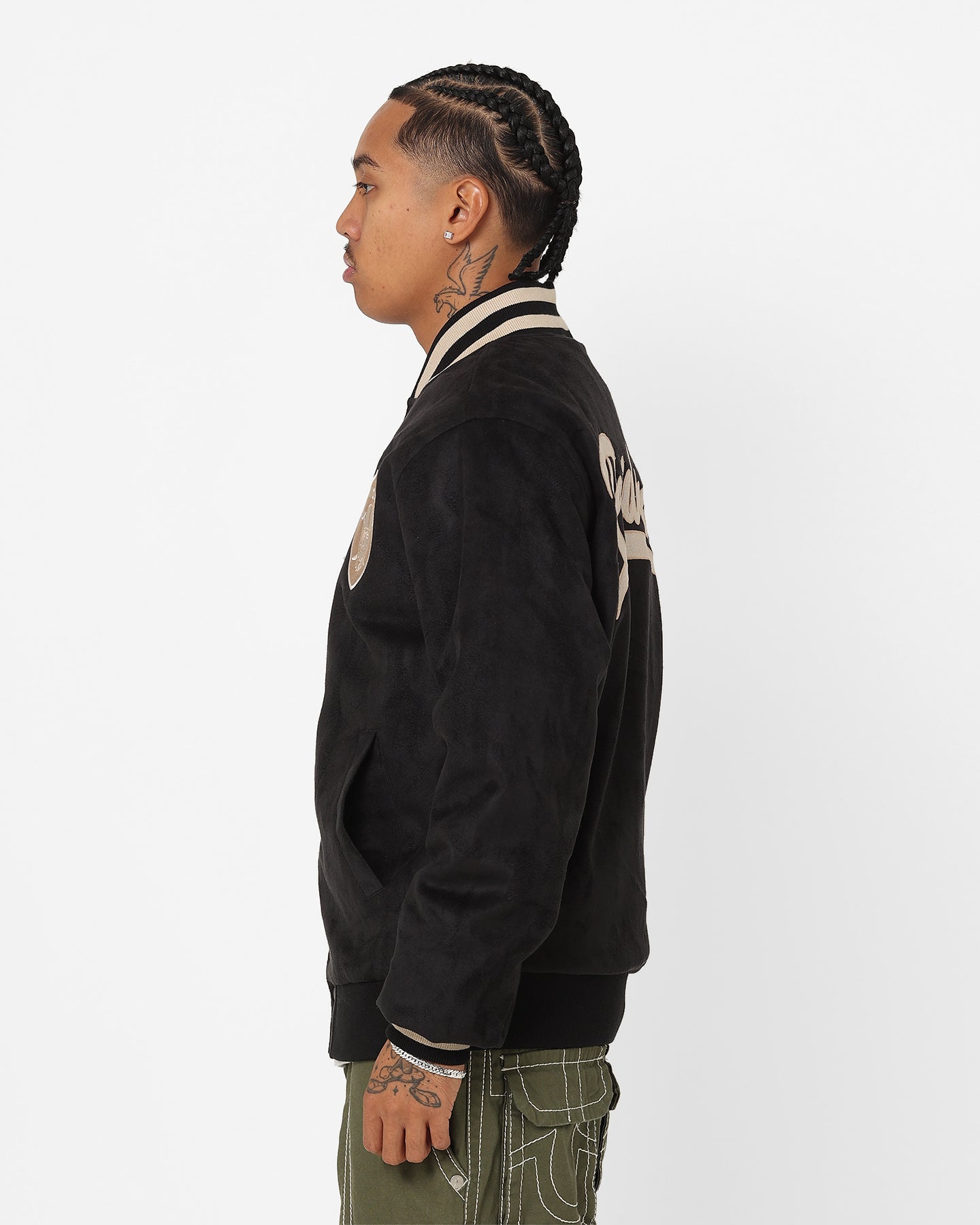 New Era Las Vegas Raiders Suede Jacket Black、mySite、zt4zffjzw