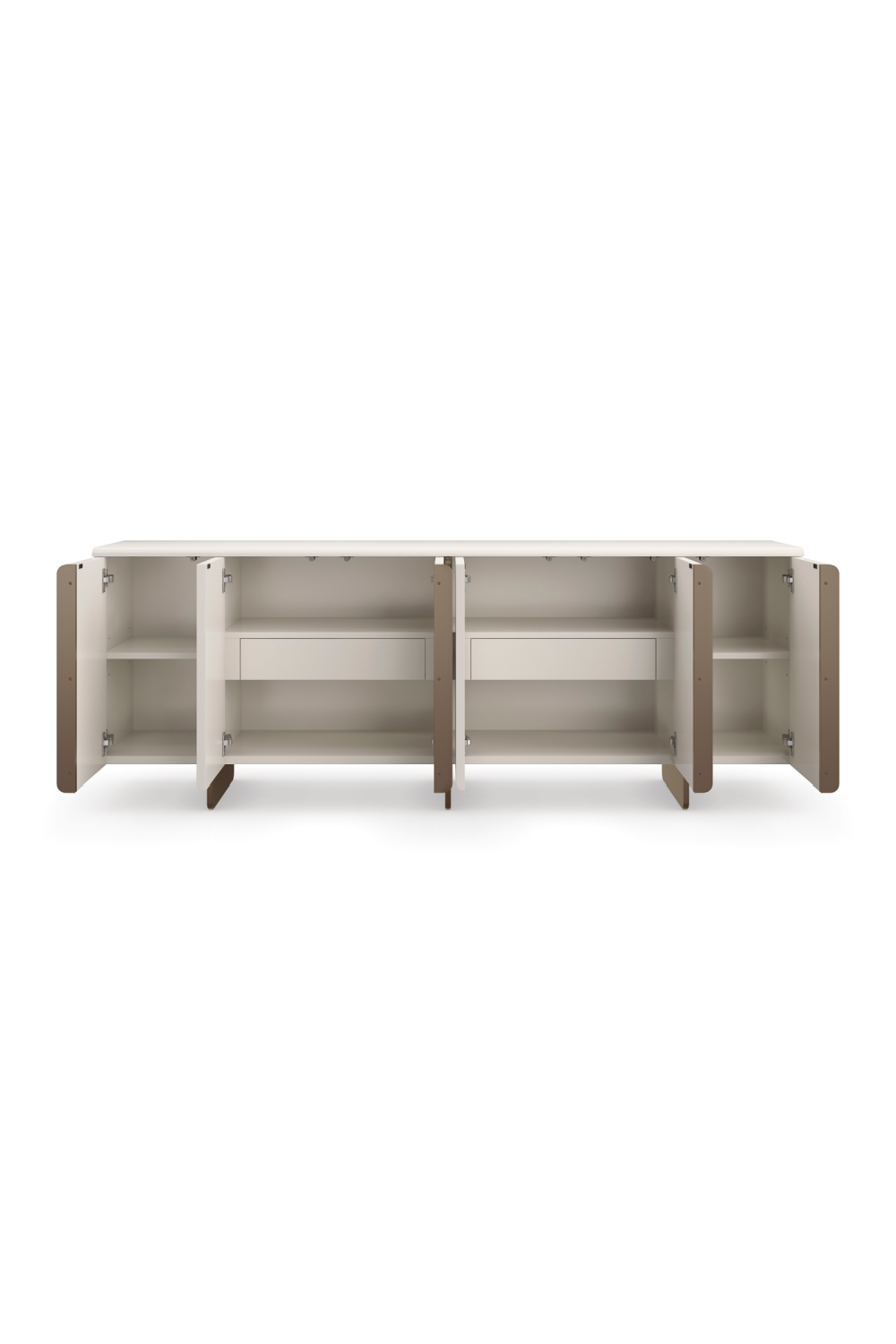 White Modern Credenza | Caracole Emphasis、mySite、neckold