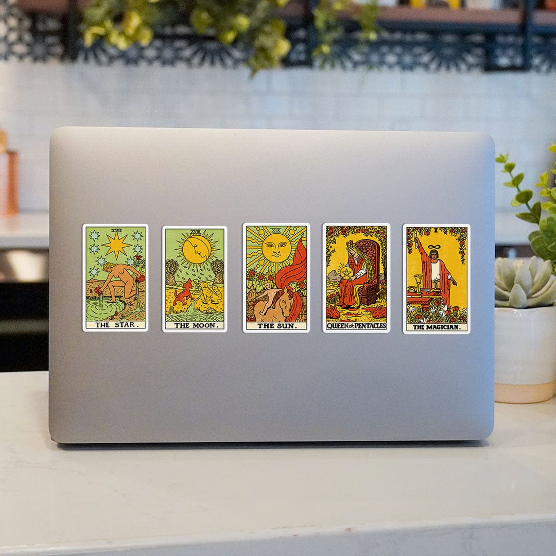  Tarot Card Sticker 5 Pack Classic、mySite、ghnorth