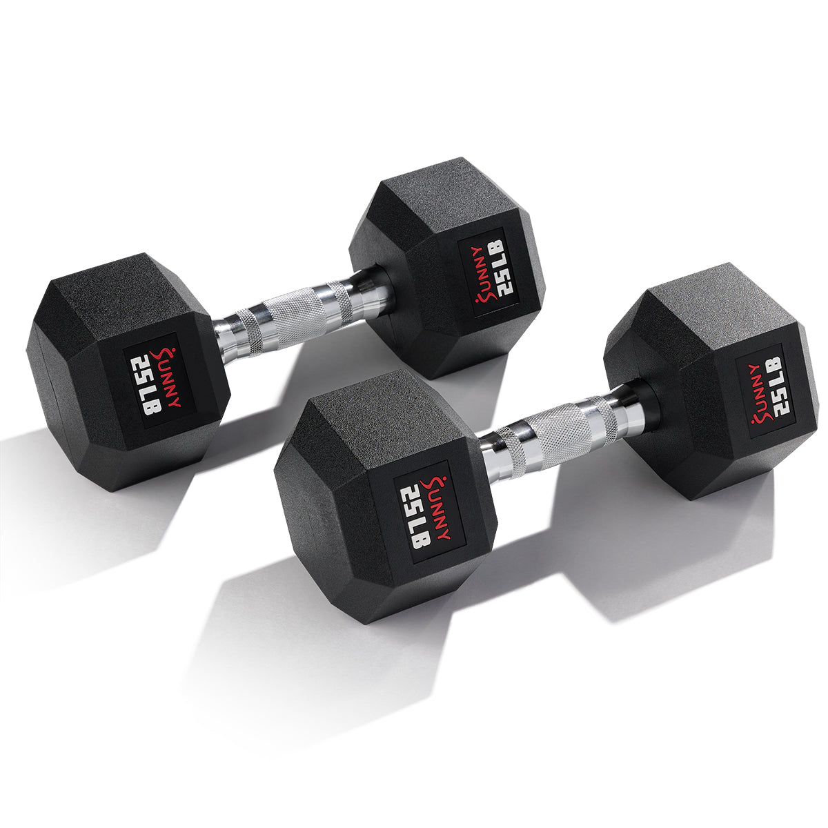  Premium Hex Style Dumbbells 5 - 50 LBS | Sunny Strength™、mySite、ghnorth