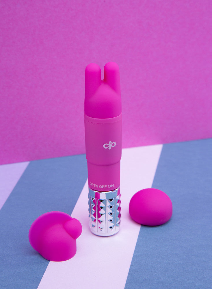 Rosé By Blush® | Revitalize Pink Vibrating 3-Piece Massage Wand Kit、mySite、bottomscart