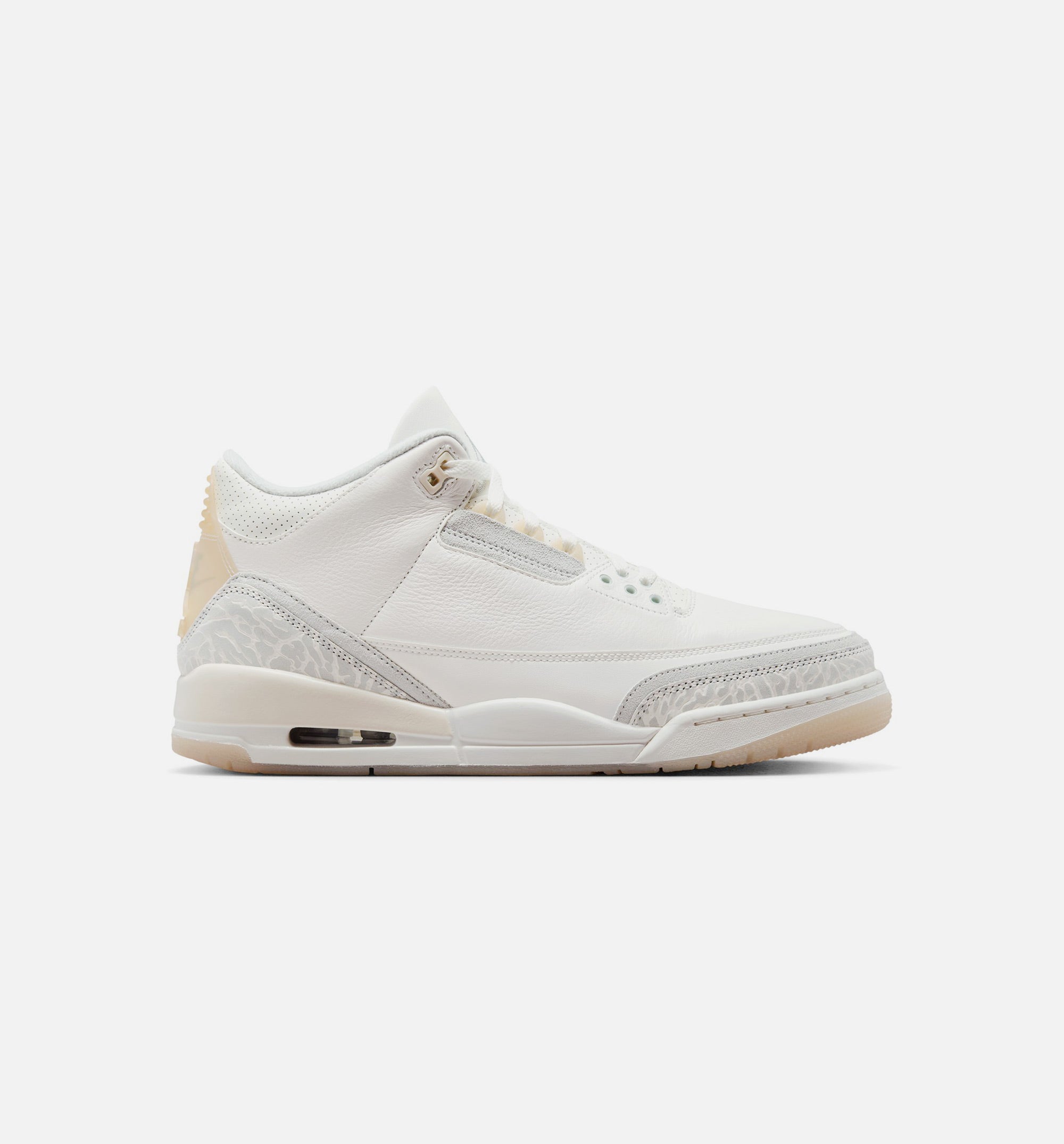 Air Jordan 3 Retro Craft Ivory Mens Lifestyle Shoe - Ivory/Grey Mist/Cream、mySite、dreamappss