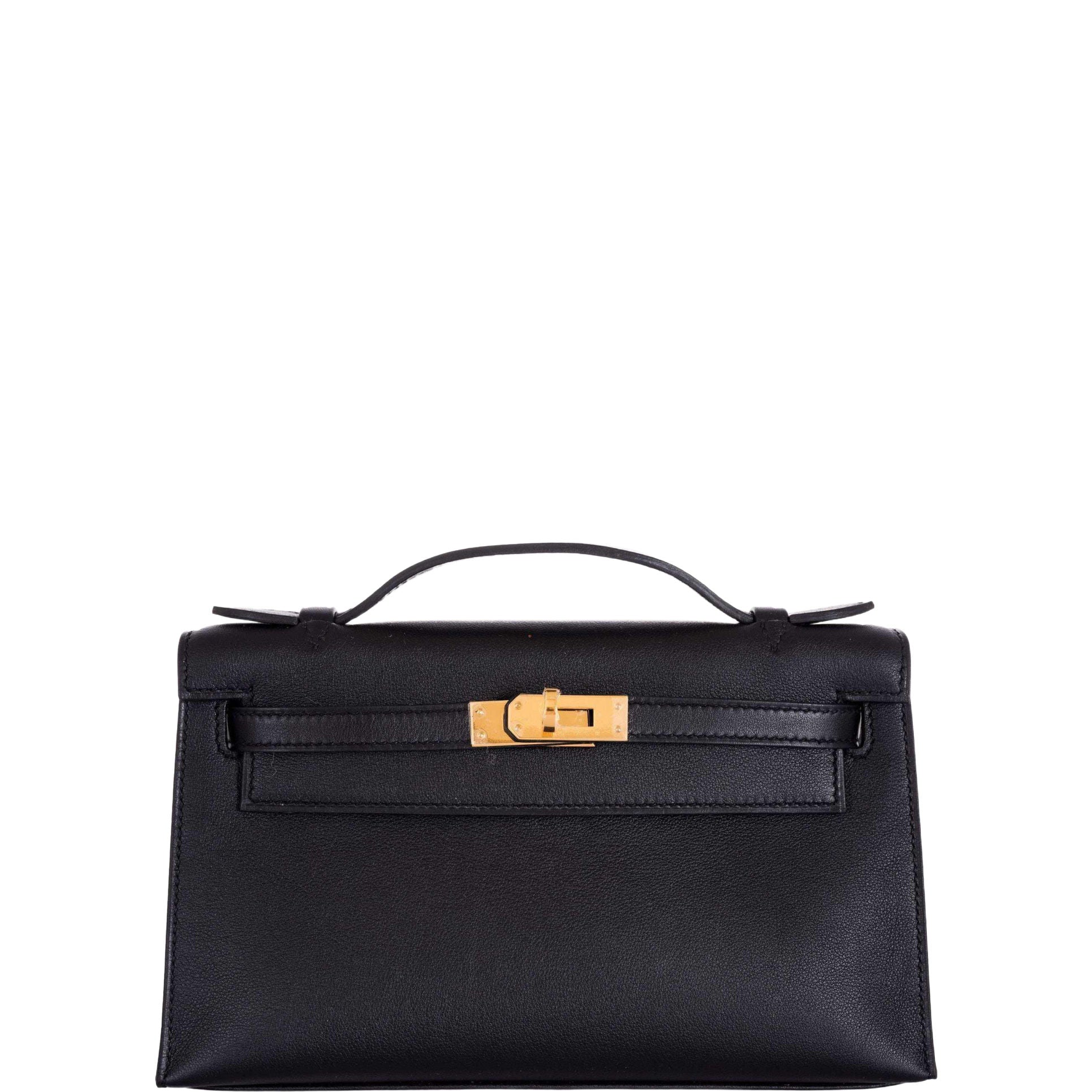 Hermès Kelly Mini Pochette Black Swift Gold Hardware、mySite、garminoutage.com