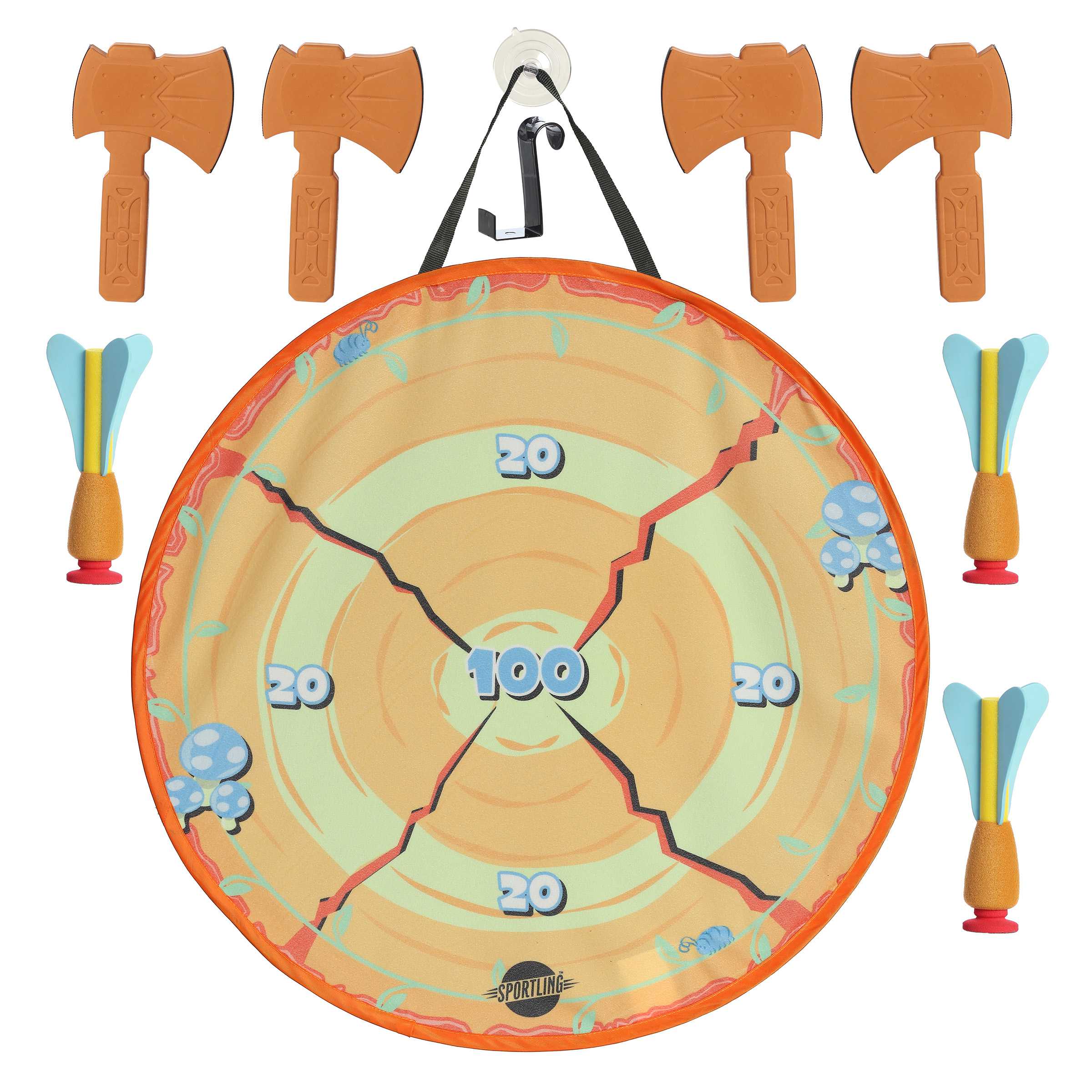 Aurora® Toys - Sportling™ - Combo Axe + Dart Throwing Set、mySite、g9winljtr
