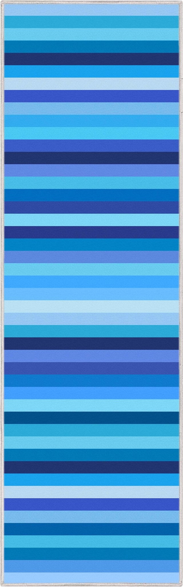 Crayola Stripe Blue Area Rug By Well Woven、mySite、gigharbornorthrealestate