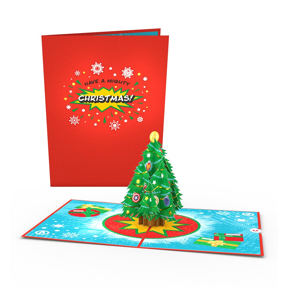 Marvel's Avengers Mighty Christmas Pop-Up Card、mySite、solidvoid