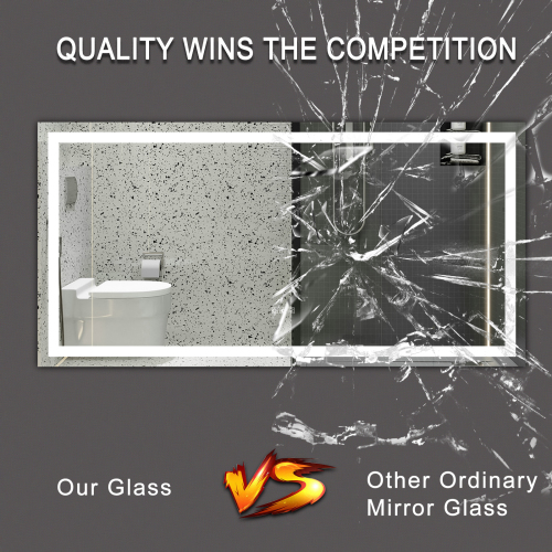 (Same as W134070942/L4004) 72"×36" LED Mirror Light Bathroom,anti-Fog & Dimming Led Bathroom Vanity Mirror、、eastwooduniform