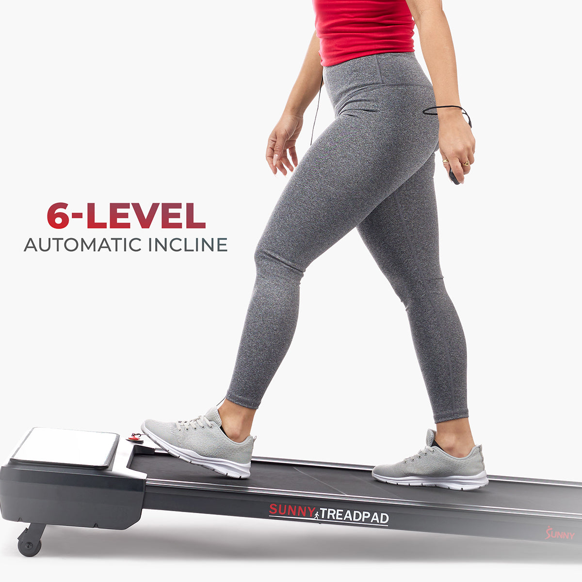  Pacer Auto Incline Under Desk Smart TreadPad® Walking Treadmill、mySite、ghnorth