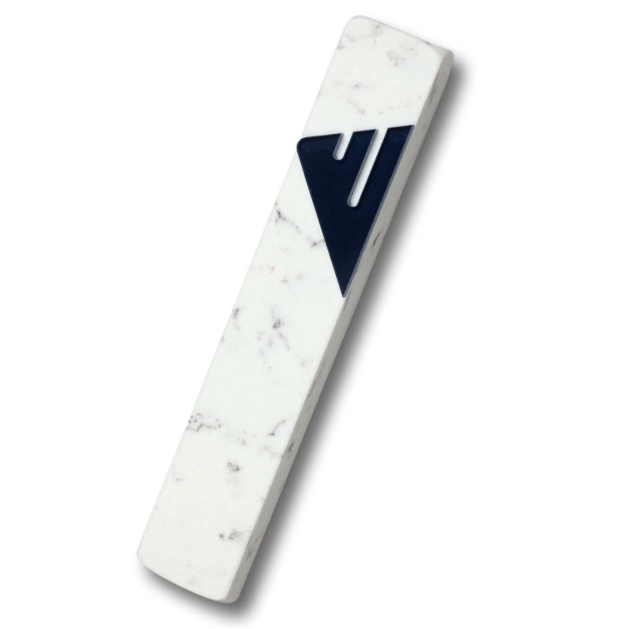 Carrara Marble Mezuzah with Midnight Blue Shin、mySite、topwebapps