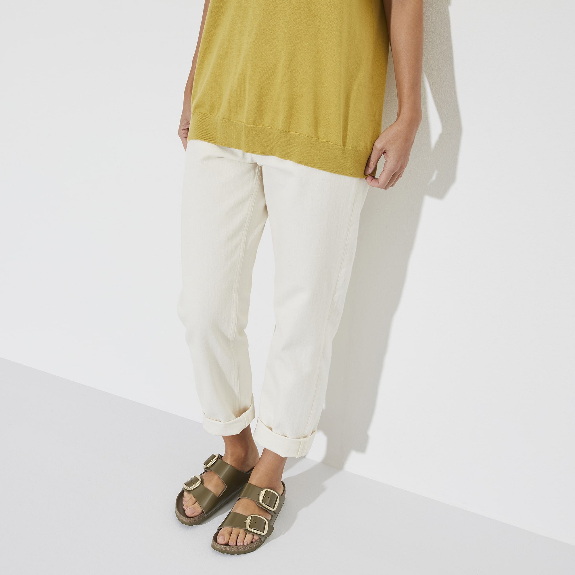 Arizona Big Buckle Natural Leather Patent、mySite、gtrtttuynbv