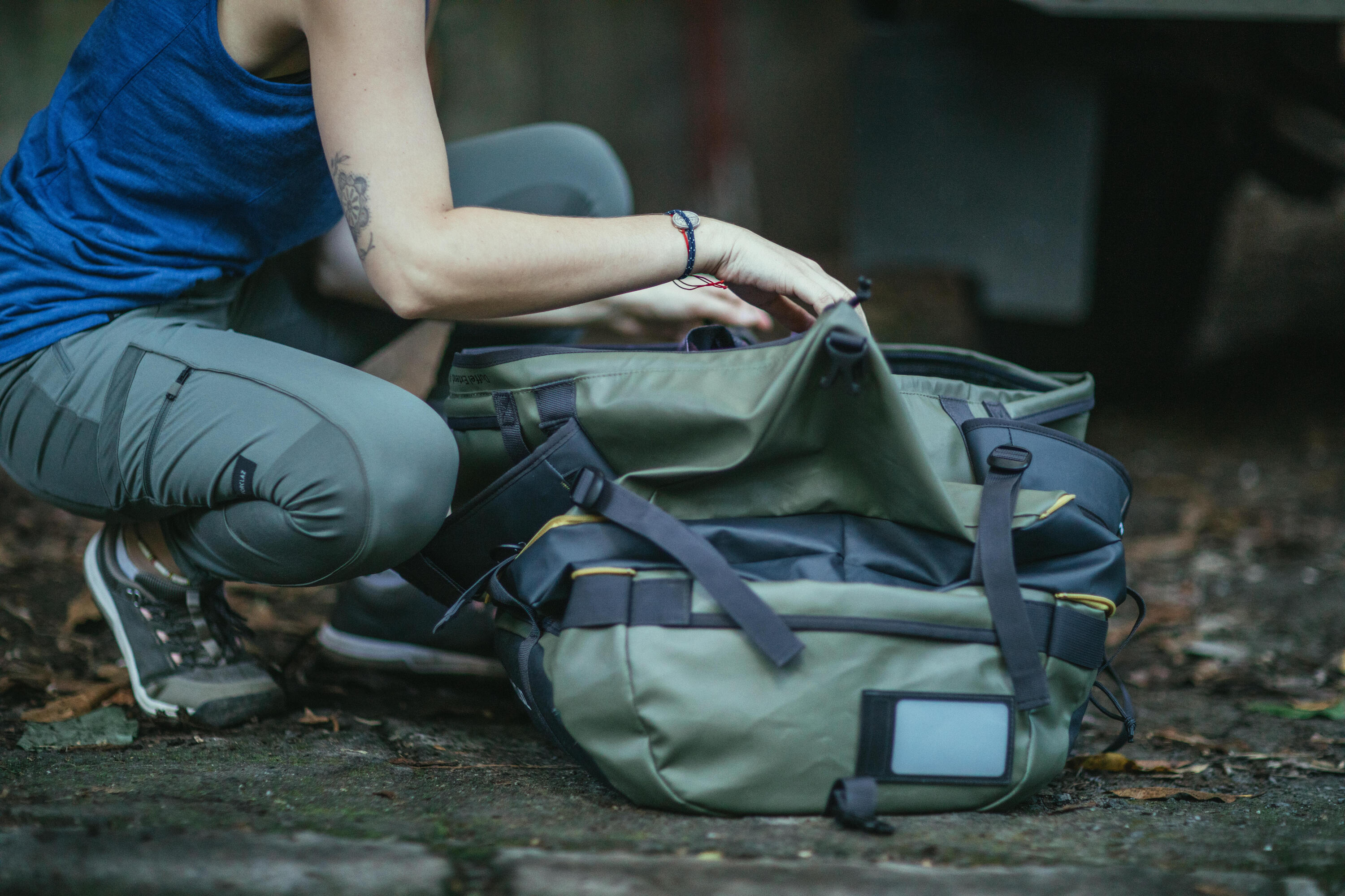 Forclaz 500 Extend 40-60 L Duffel Bag、mySite、neckold