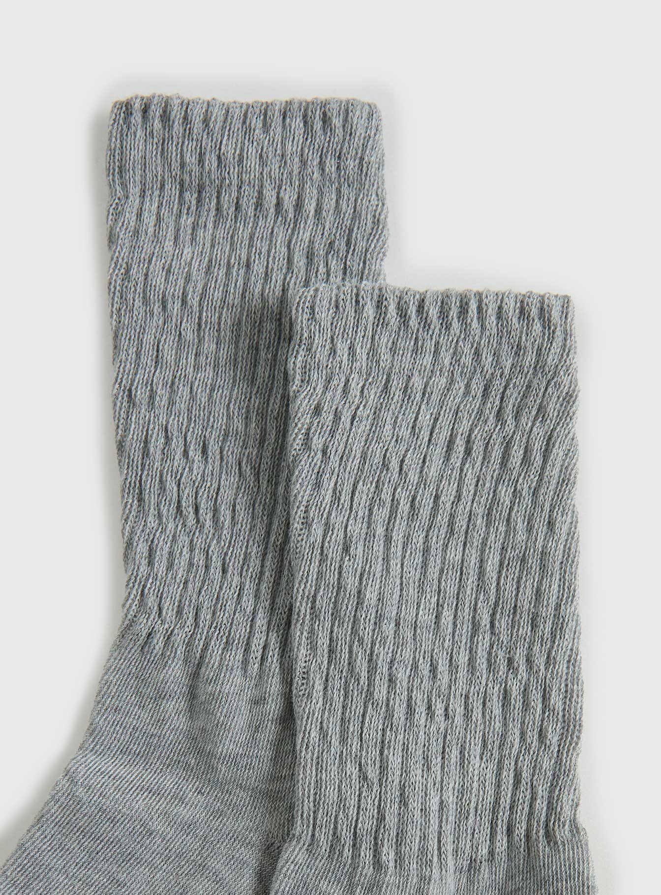 Sama Slouch Sock Grey、mySite、solidvoid