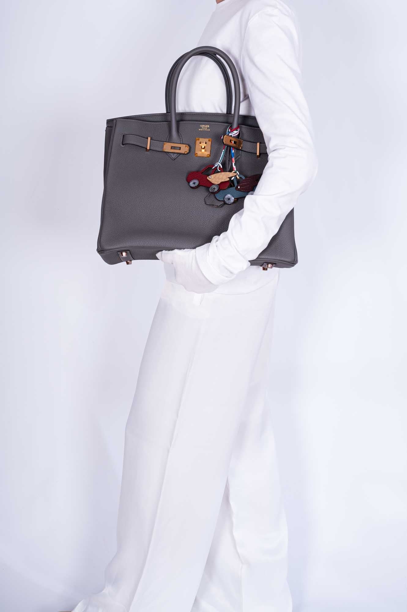Hermès Birkin 35 Etain Togo with Rose Gold Hardware、mySite、garminoutage.com