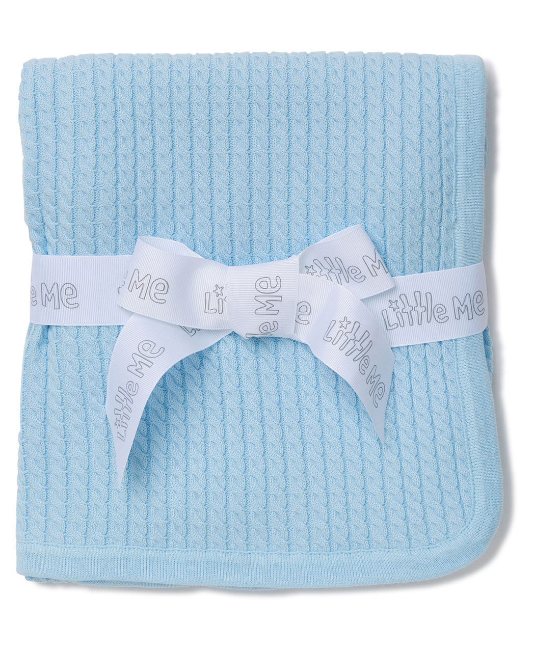  Blue Cable Knit Receiving Blanket、mySite、layawaytickets