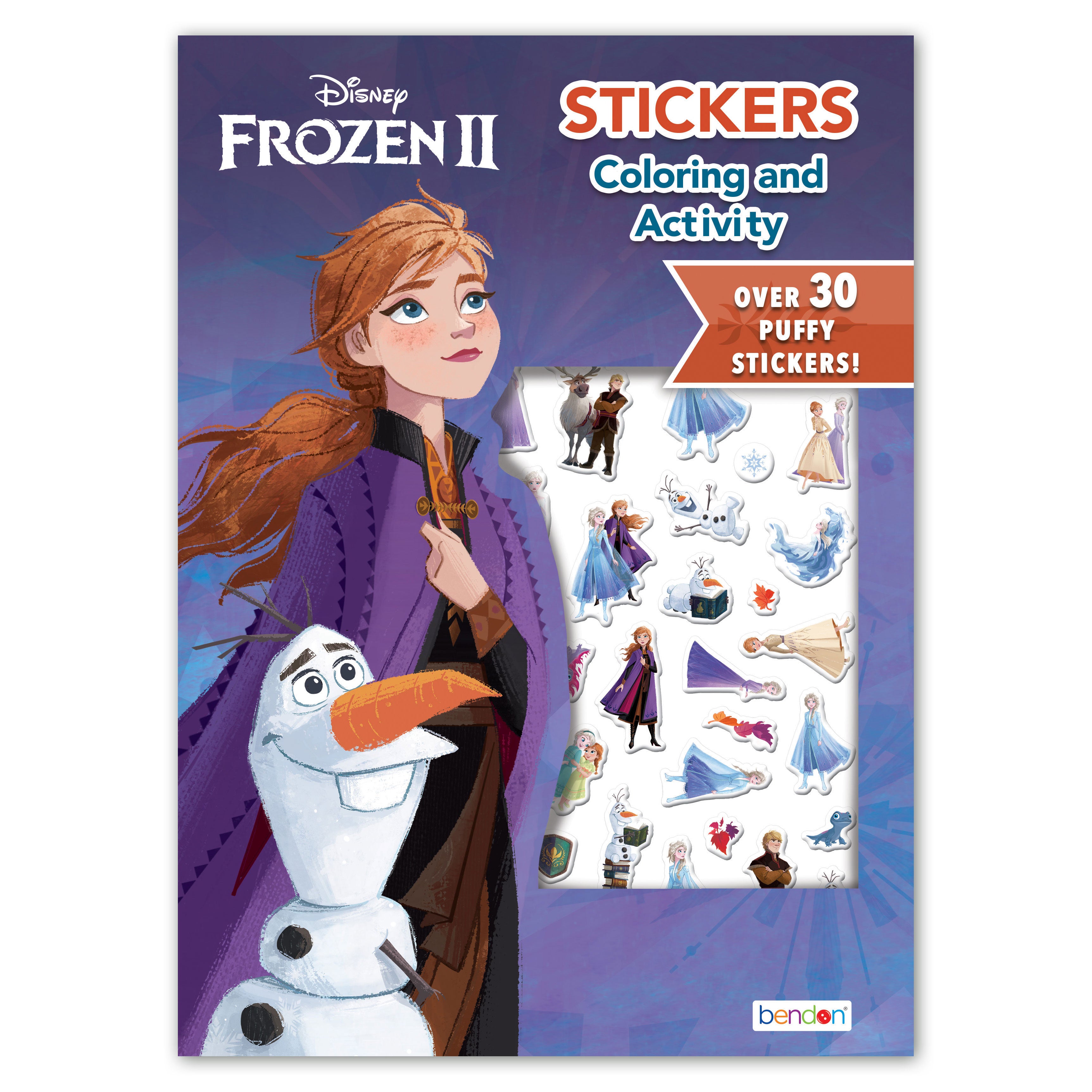 Frozen II Coloring & Activity Book With Puffy Stickers、mySite、ghnorth