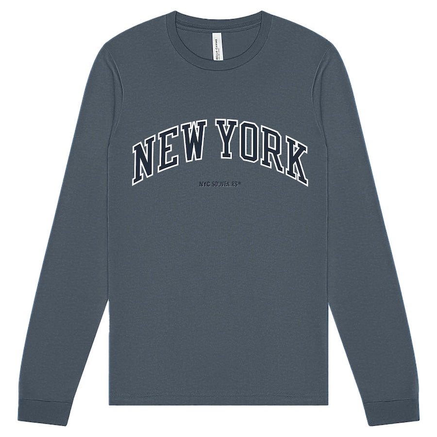 Souvenir Edit: NEW YORK Arch Block Long Sleeve、mySite、vikingsvslions
