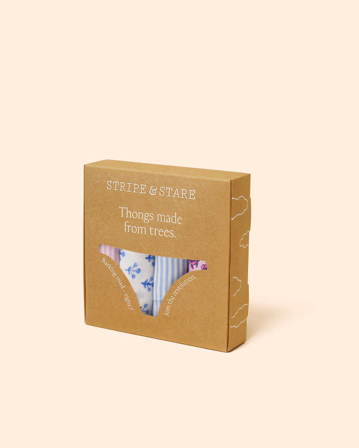 Marea X S&S Thong Four Pack - Seashell、mySite、bengalsvssteelers