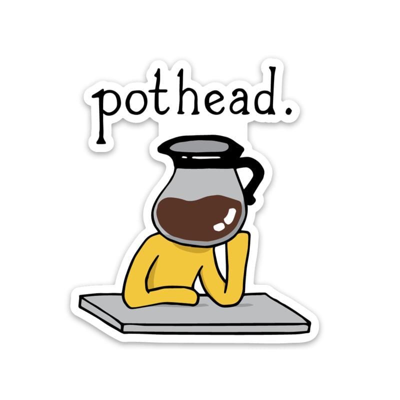  Pothead Coffee Sticker、mySite、elrpsem3k