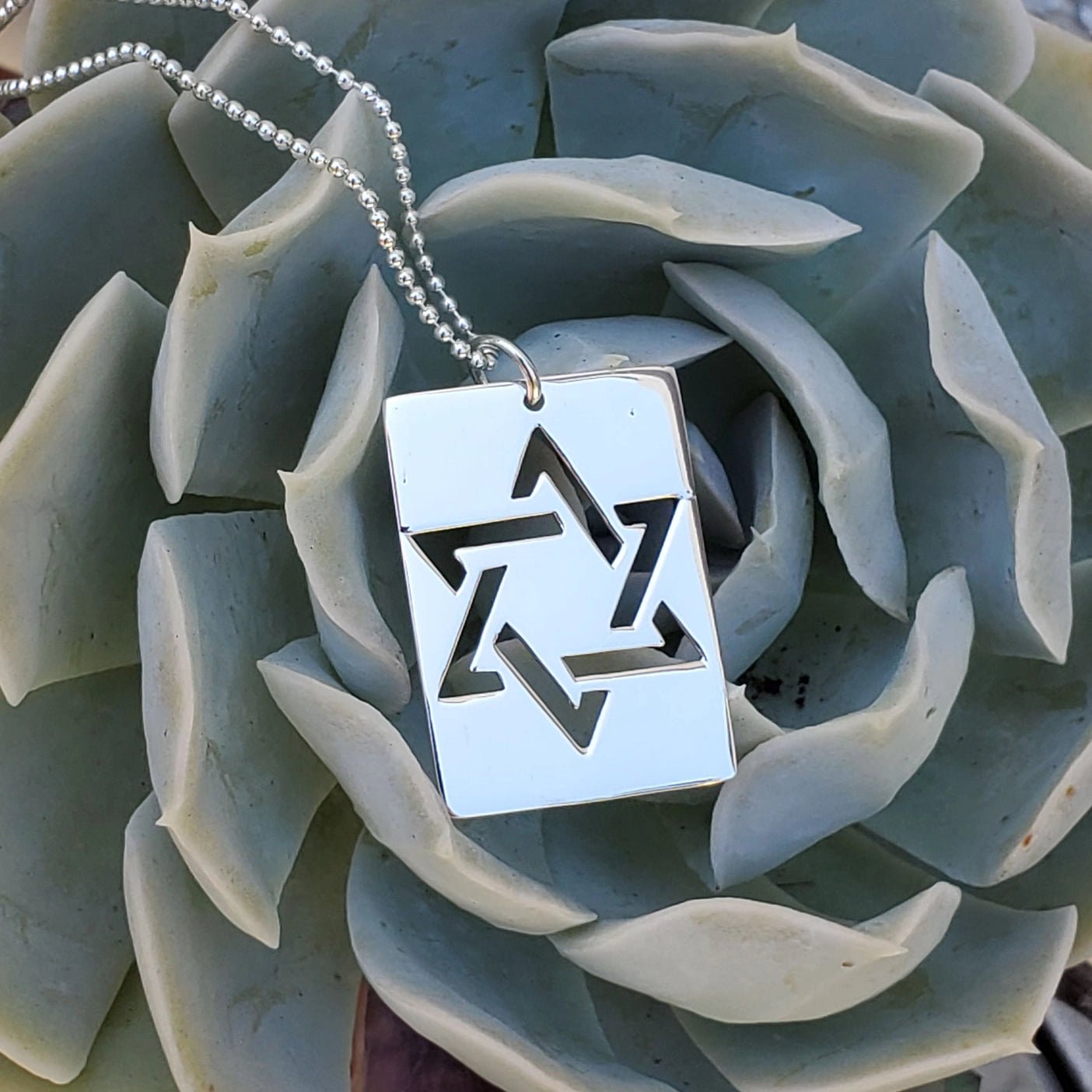  Sterling Dog Tag Star of David-20 Chain 29648950、mySite、elrpsem3k