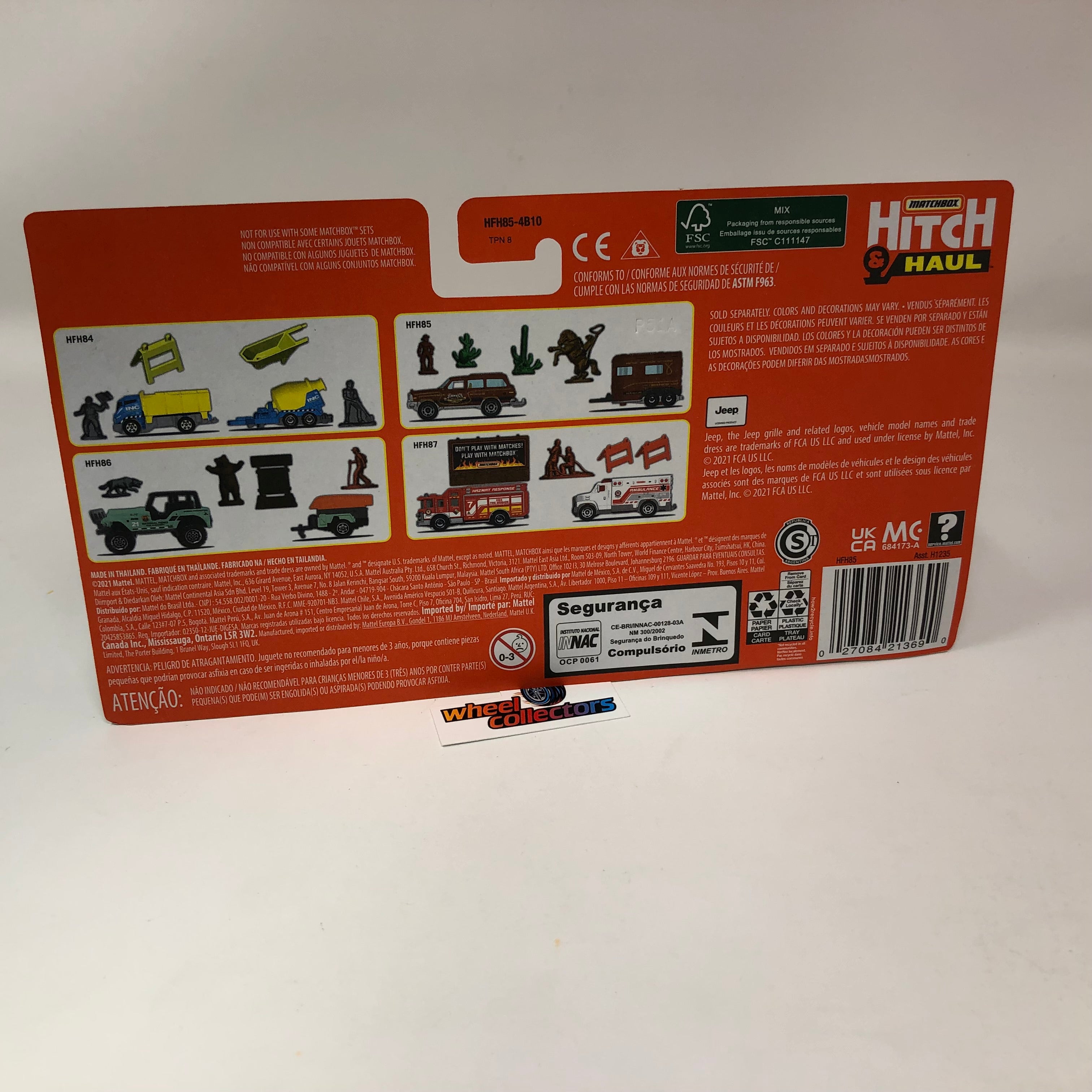 Rodeo Set '88 Jeep Wagoneer w/ Red Cowboy * 2022 Matchbox Hitch & Haul Case D、mySite、hgirdovlk