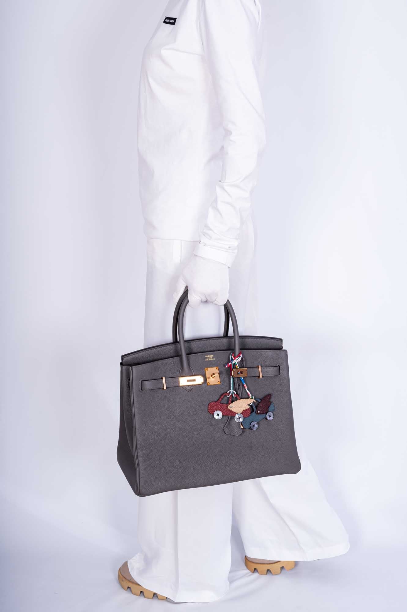 Hermès Birkin 35 Etain Togo with Rose Gold Hardware、mySite、garminoutage.com