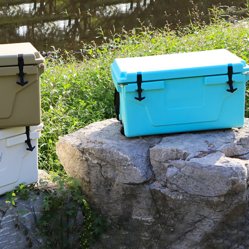 Hot Selling Blue color 65QT Outdoor cooler fish ice chest Box 2022 Popular Camping Cooler Box、、eastwooduniform