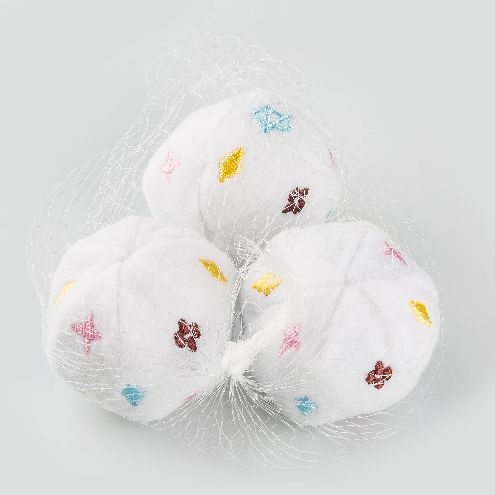 Plush Parody Pet Chew Toy White Chewy Vuiton Interactive Trunk for Dogs Fun Dog Toy、mySite、g9winljtr