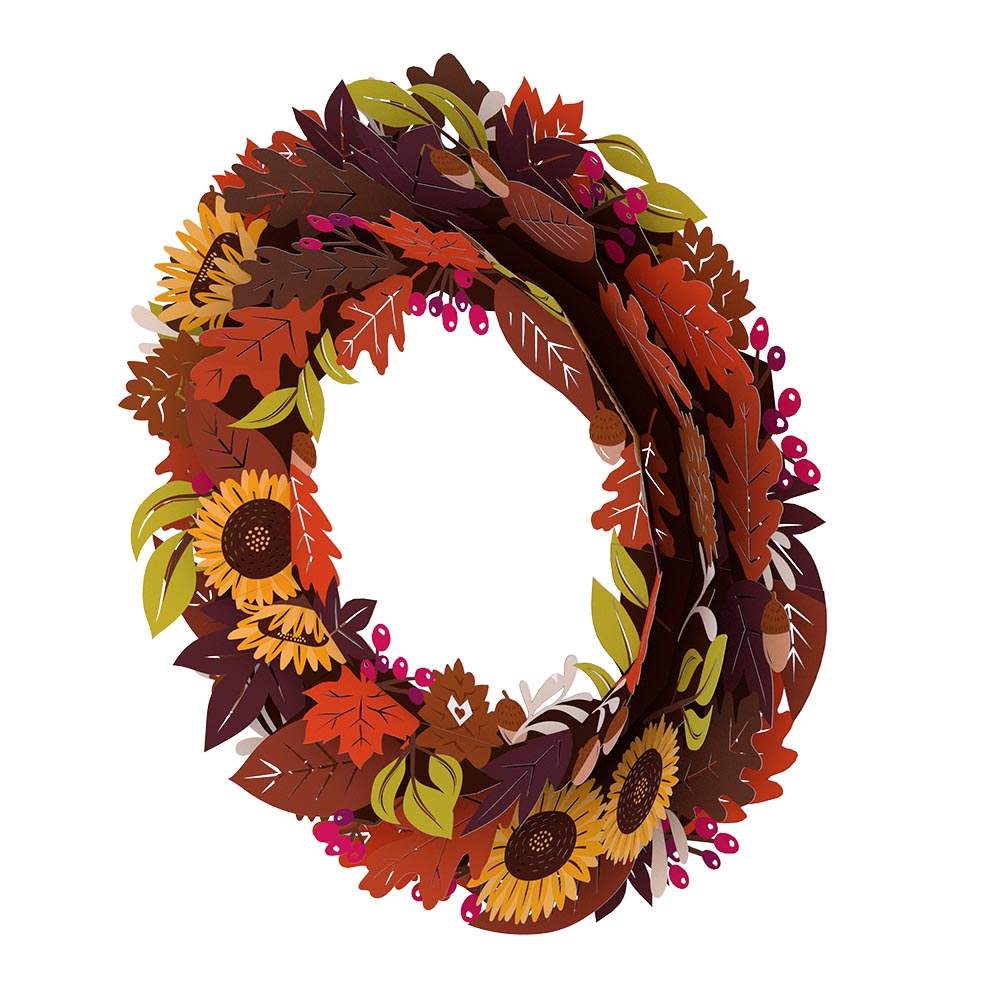 Fall Wreath、mySite、solidvoid