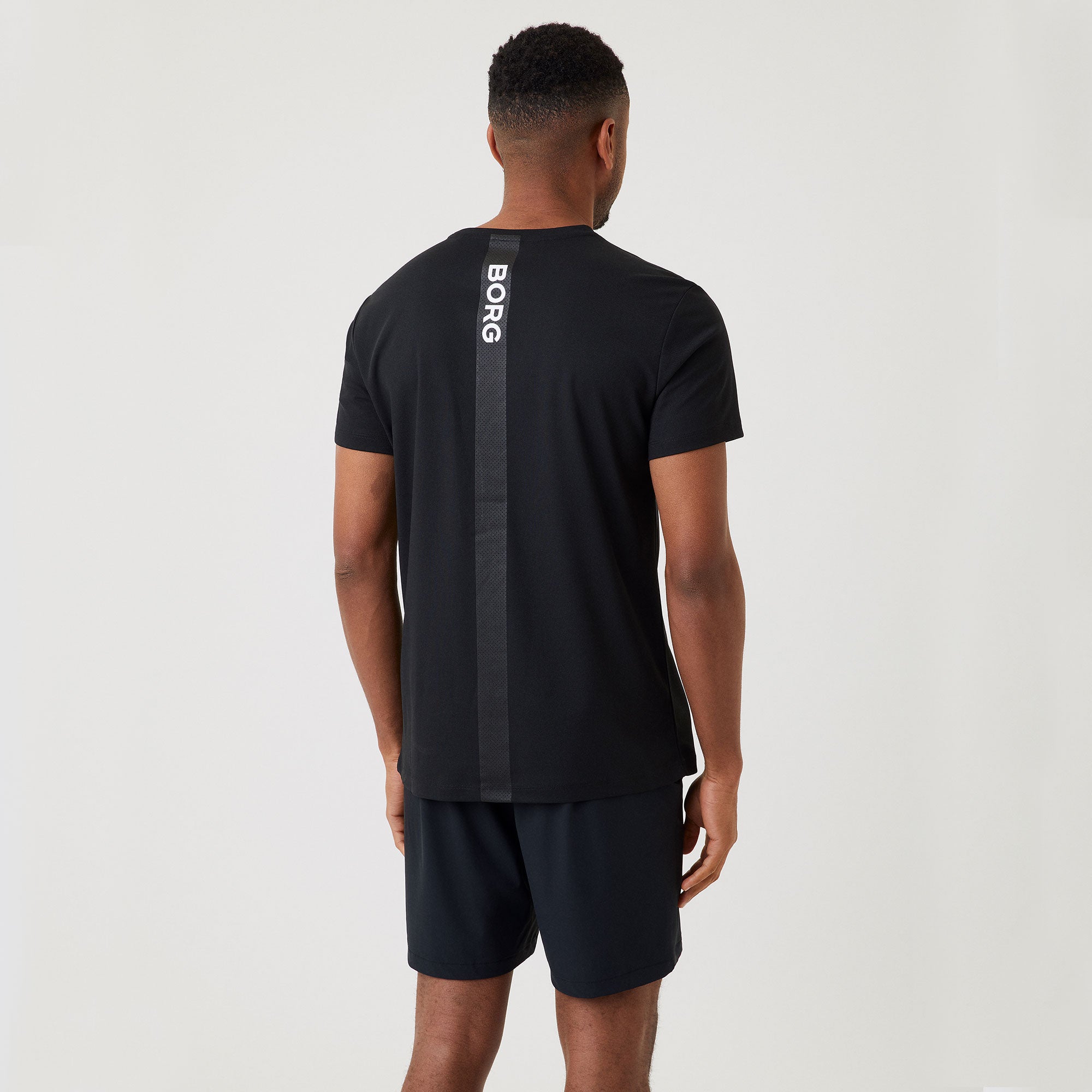 Bj枚rn Borg Ace Men's Stripe Tennis Shirt