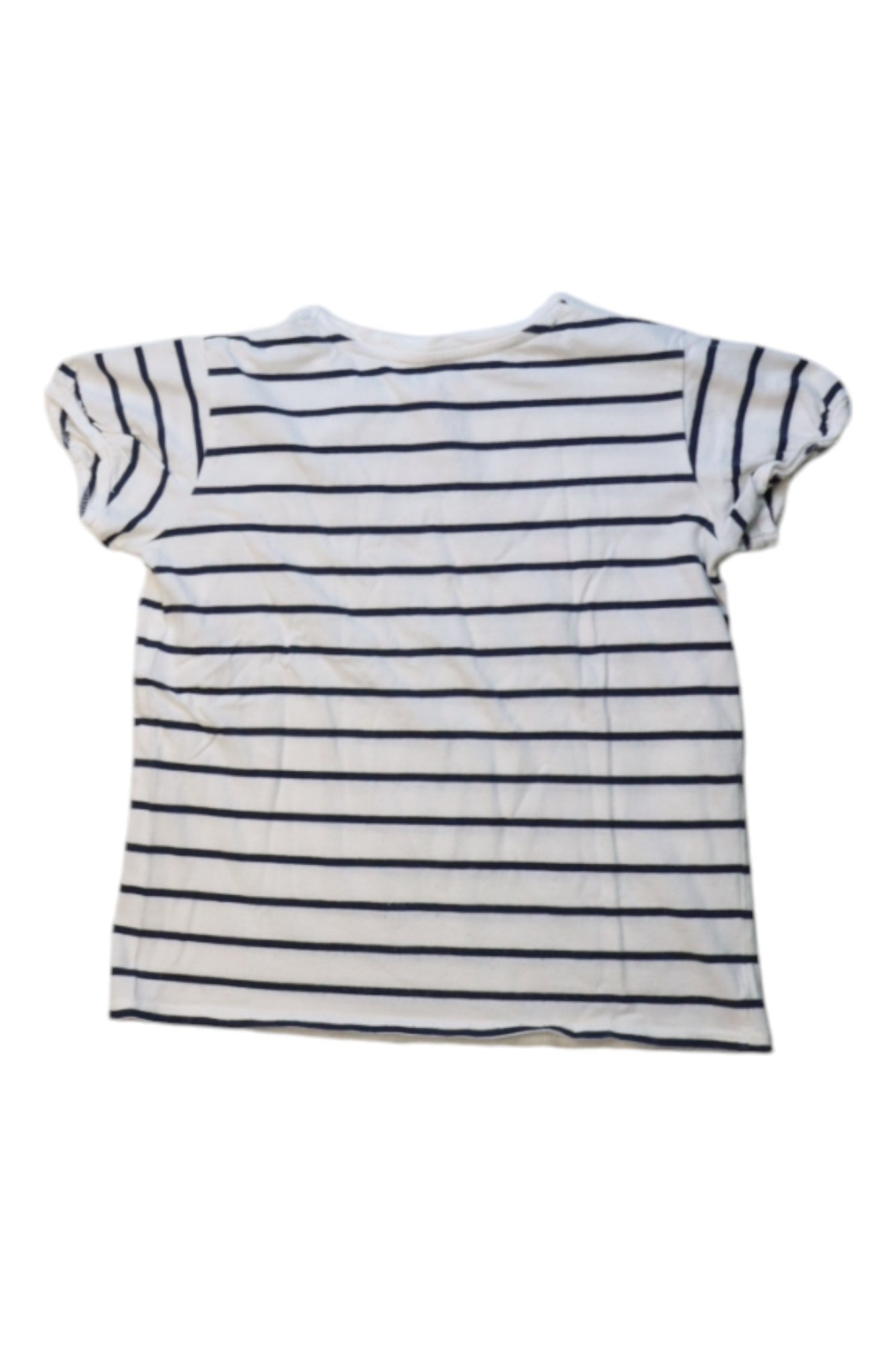 Velveteen Striped Short Sleeve Top 6T、mySite、g9winljtr