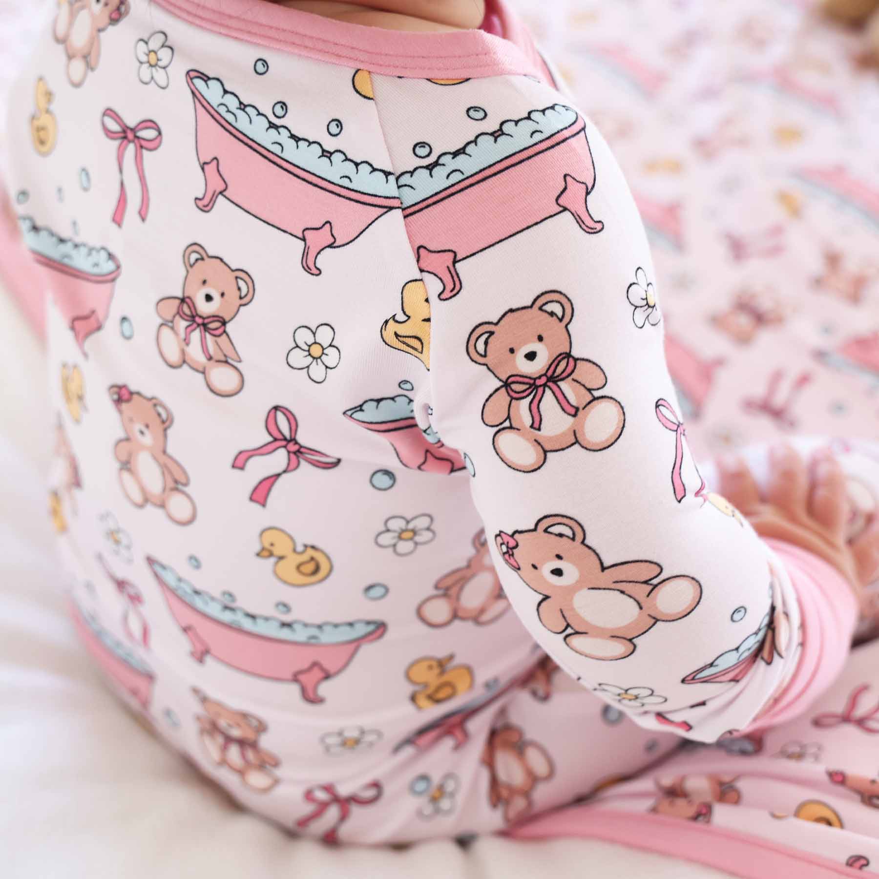  Bathtime Besties Convertible Zip Romper | Pink、mySite、layawaytickets