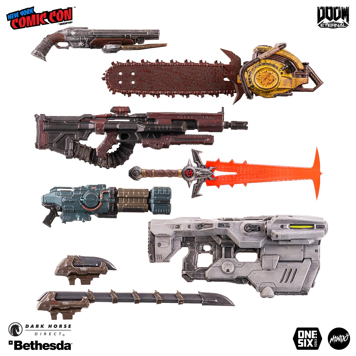 Mondo NYCC Exclusive DOOM Eternal Doom Slayer (Crimson Variant)、mySite、hgirdovlk