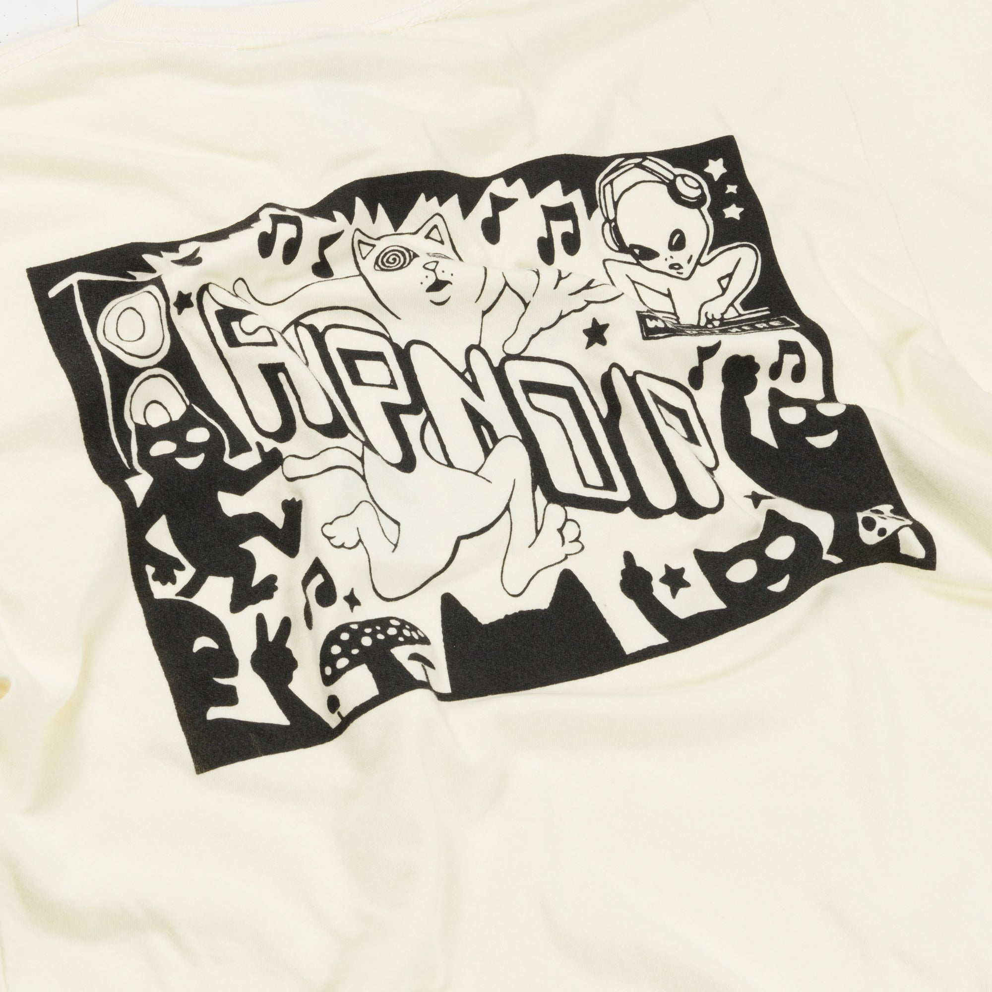  Techno Boyfriend Tee (Natural)、mySite、merchandisen