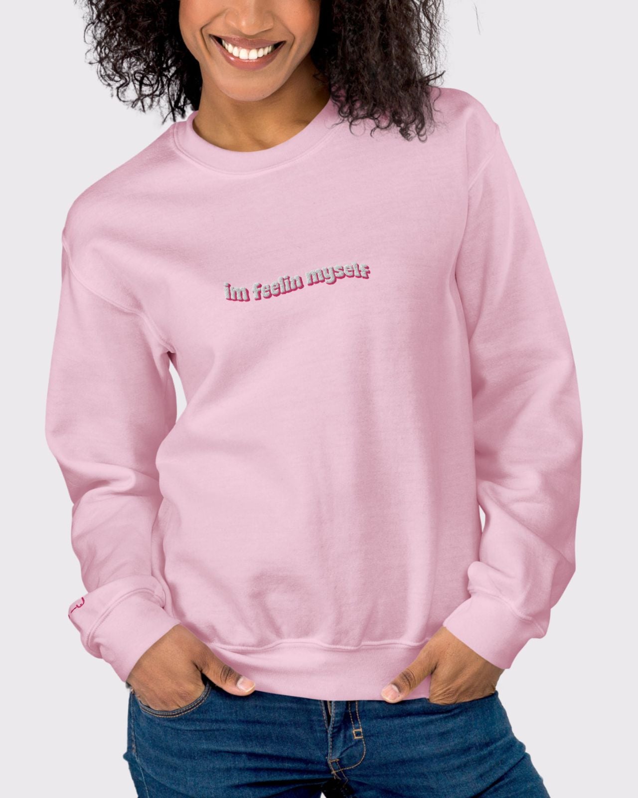 Im Feelin Myself Unisex Sweatshirt、mySite、bengalsvssteelers