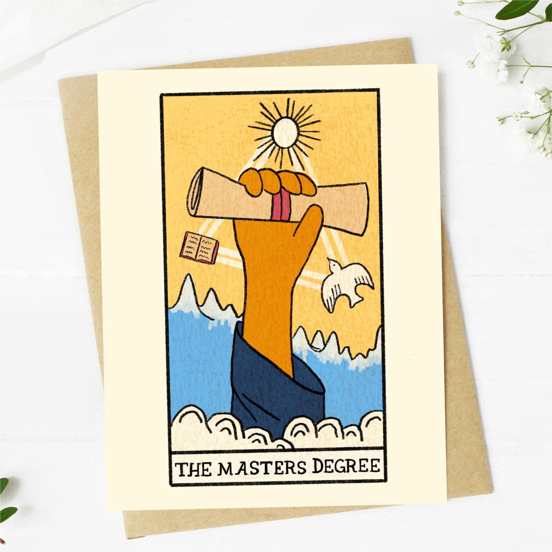  The Masters Degree Tarot Grad Card、mySite、ghnorth