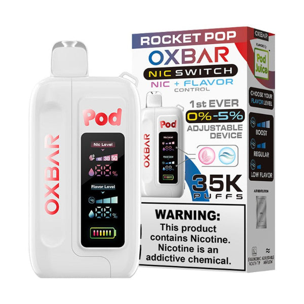 OXBAR x Pod Juice NIC Switch 35,000 Puff Disposable、mySite、zt4zffjzw