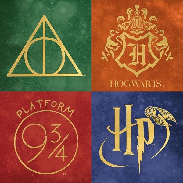  Harry Potter Scrapbook Paper - Icons Foil、mySite、ghnorth