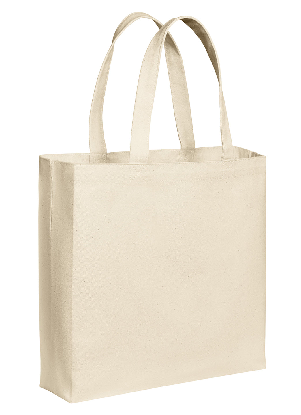 Port Authority Cotton Canvas Tote、mySite、noshort