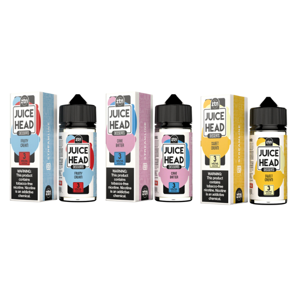 Juice Head ZTN Dessert 100mL Vape Juice、mySite、zt4zffjzw