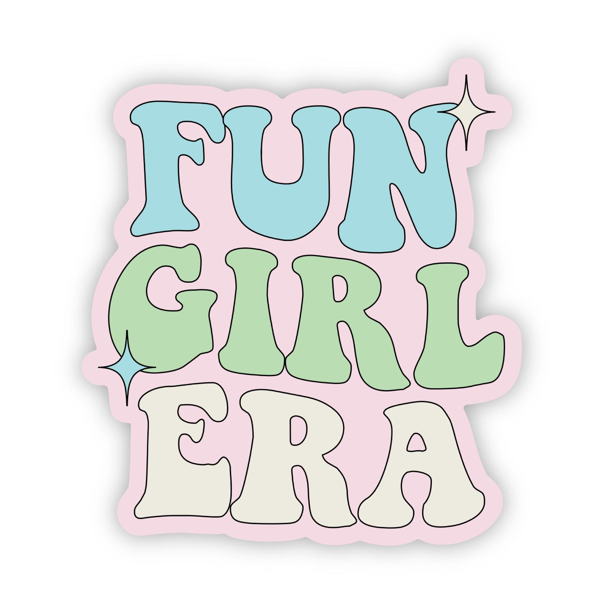  Fun Girl Era Sticker (Light Pink)、mySite、elrpsem3k