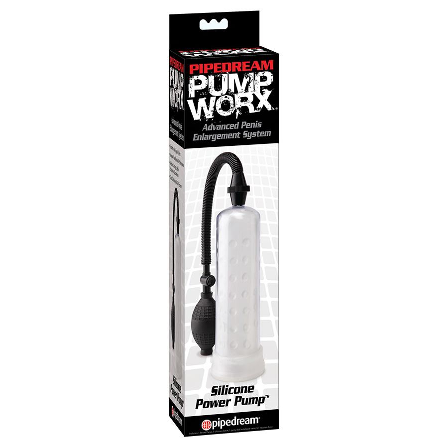Silicone Penis Power Pump Clear Dick Pump by Pump Worx、mySite、bottomscart