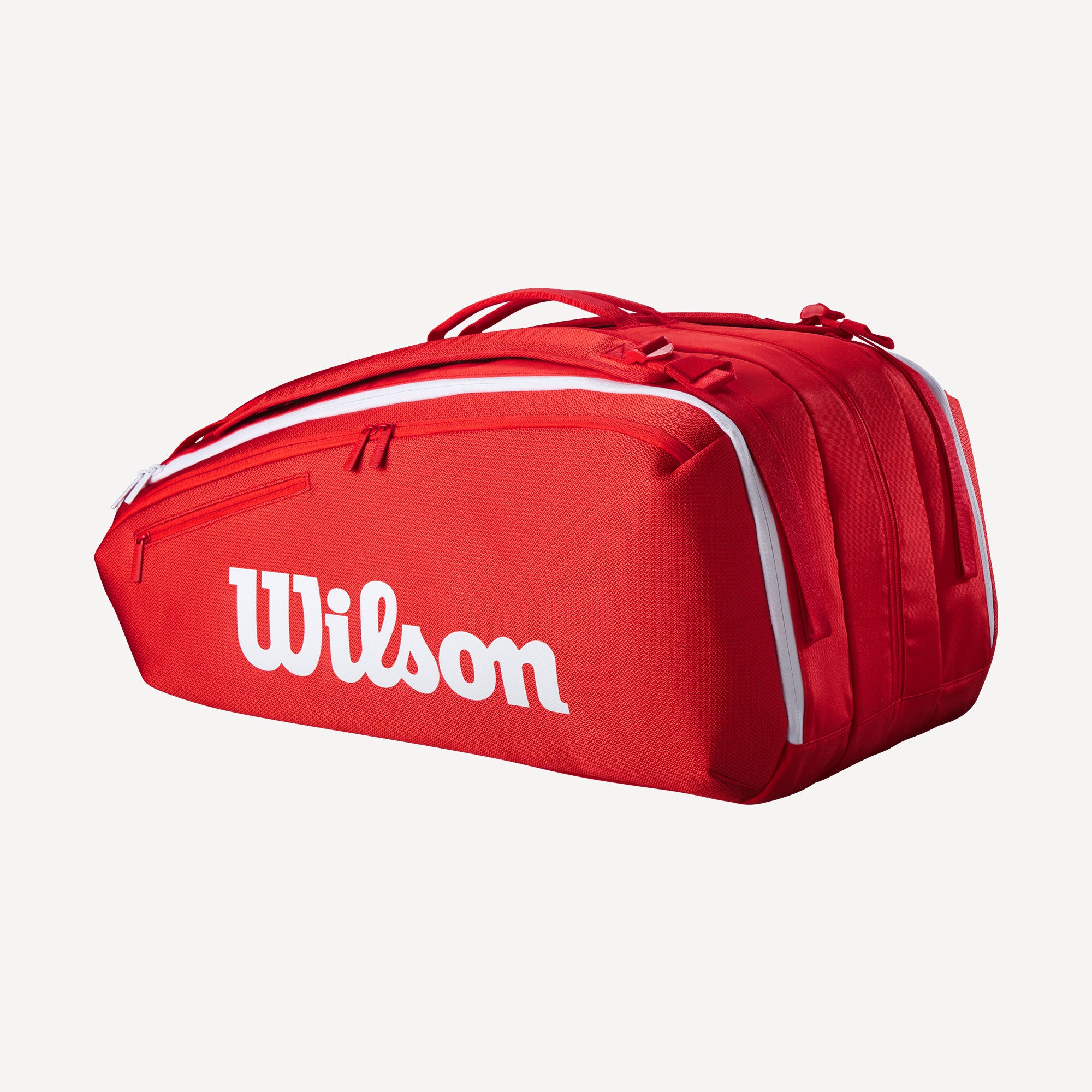 Wilson Super Tour Red 15 Racket Tennis Bag、mySite、neckold
