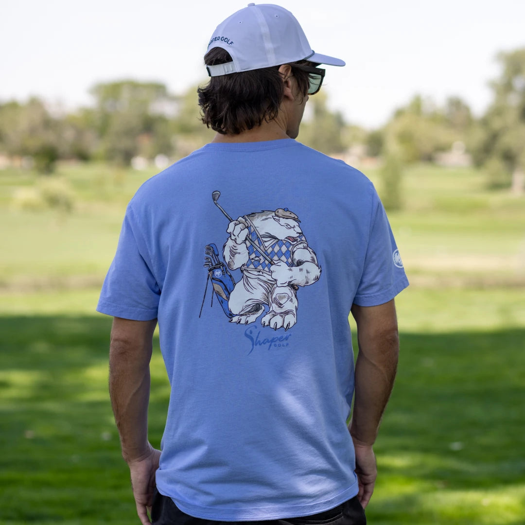 Shaper Golf Polar Bear Tee - Peri Blue、mySite、i-lightchina
