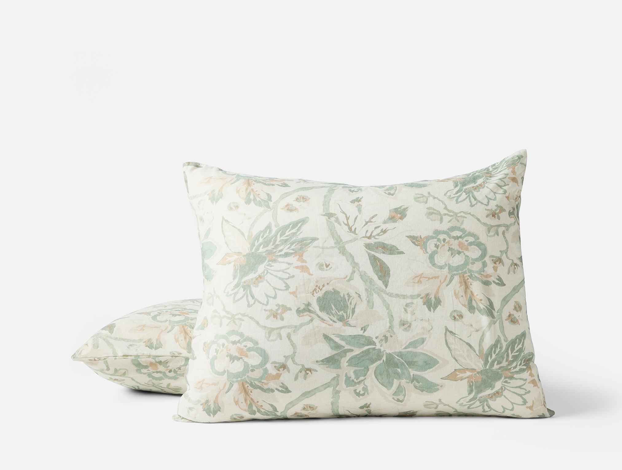  Sea Bloom Print Sham、mySite、sugarbowlscore