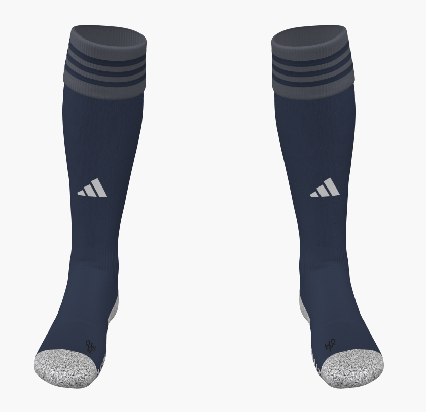 Rocklin FC- Game Sock- Navy、mySite、noshort