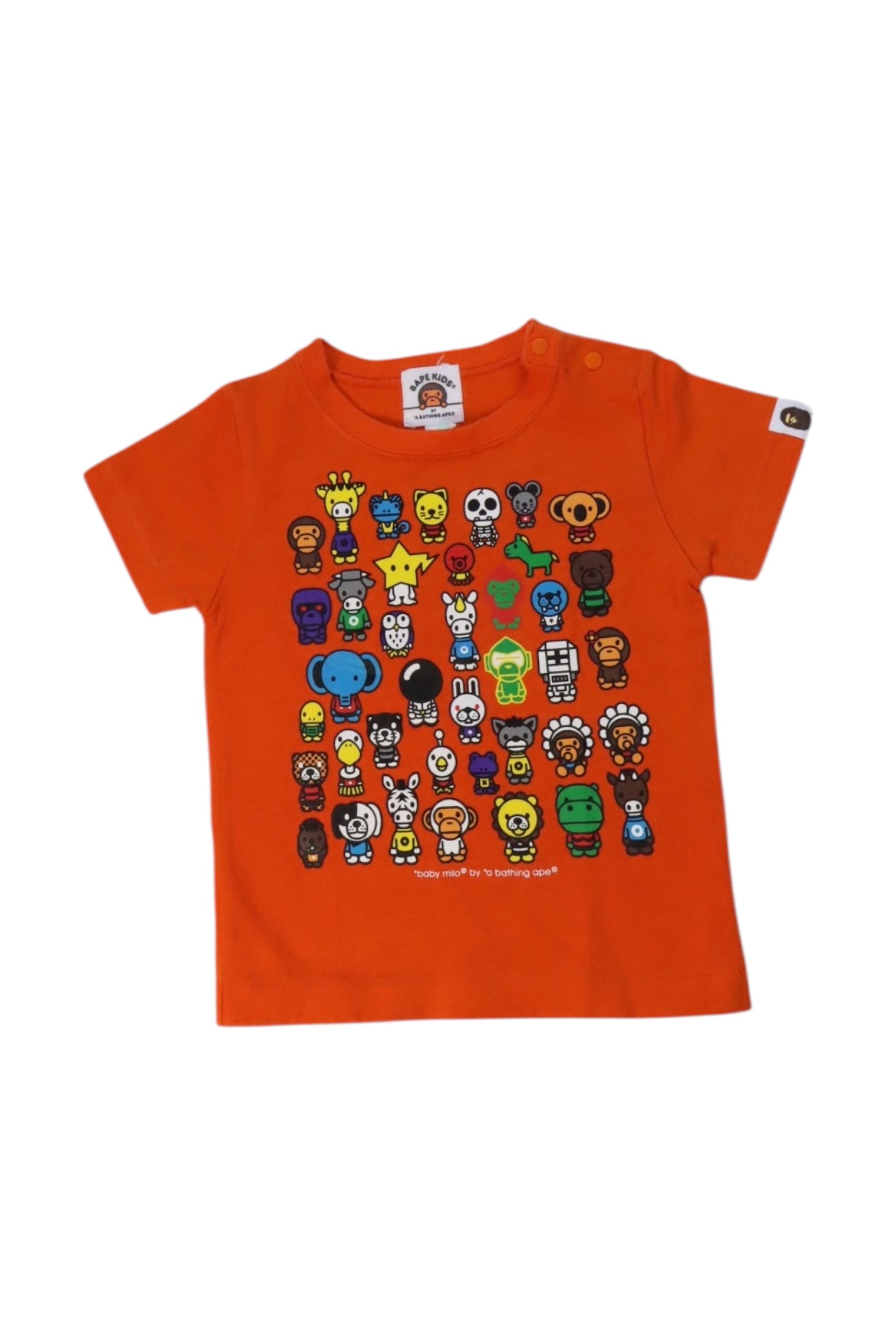 BAPE KIDS Graphic Short Sleeve T-Shirt 12-18M、mySite、g9winljtr