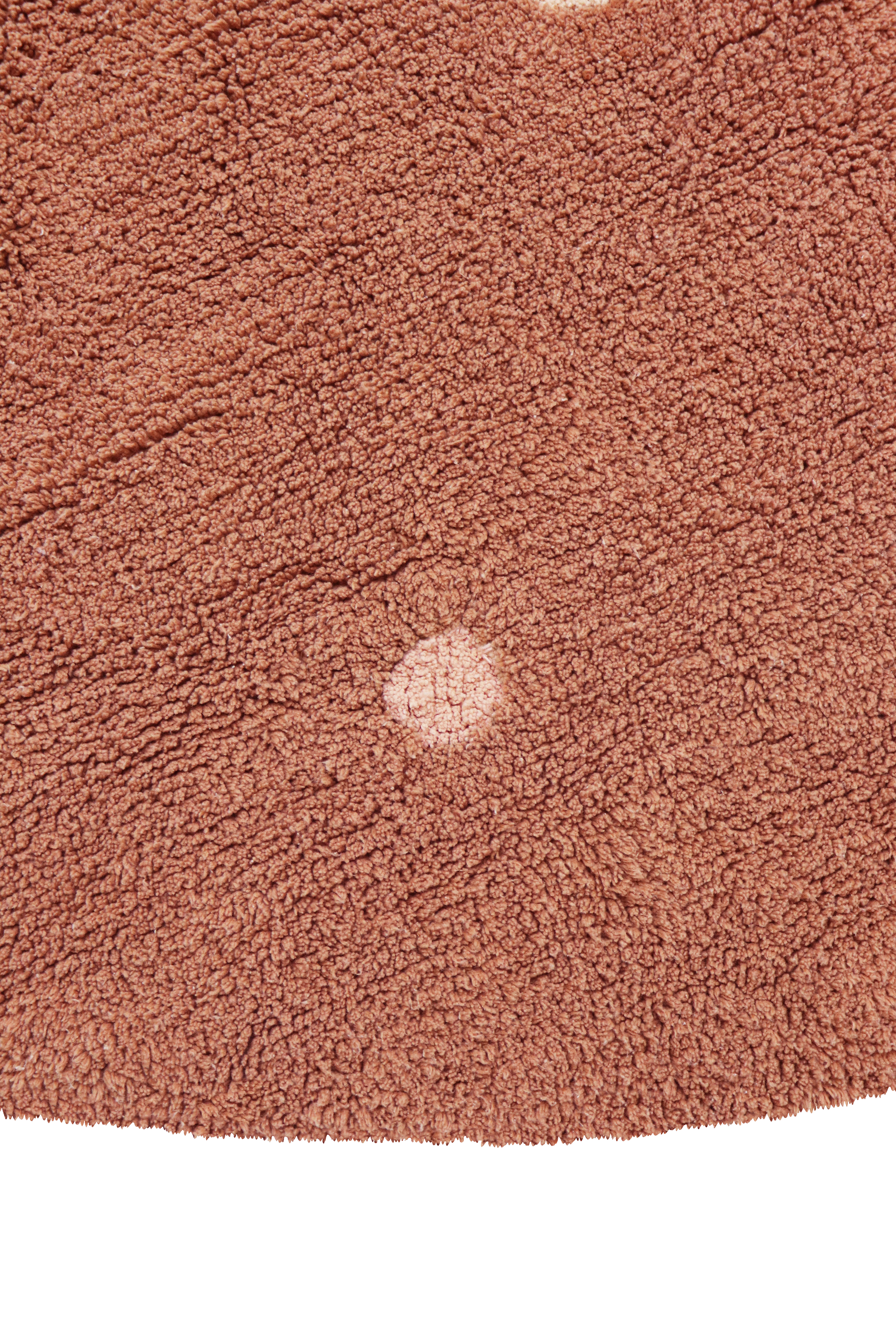 WASHABLE ROUND RUG DOT CHESTNUT、mySite、gigharbornorthrealestate